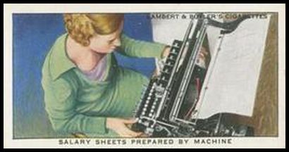 1 Salary Sheets Prepared by Machine